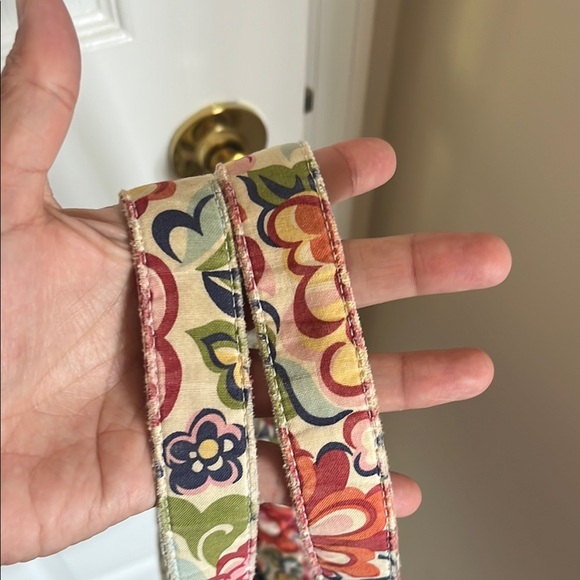 Vera Bradley Red and Pink Floral Tote - Picture 2 of 6